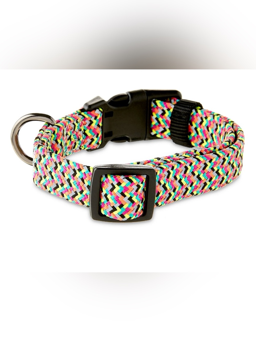 Vibrant Life | Reflective COLLAR | Multicolored Sturdy Clasp Close S M L 4 Avail